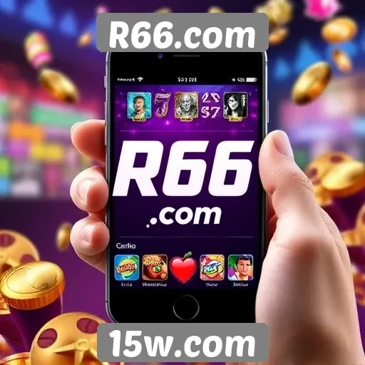 Experiência mobile no site R66.com